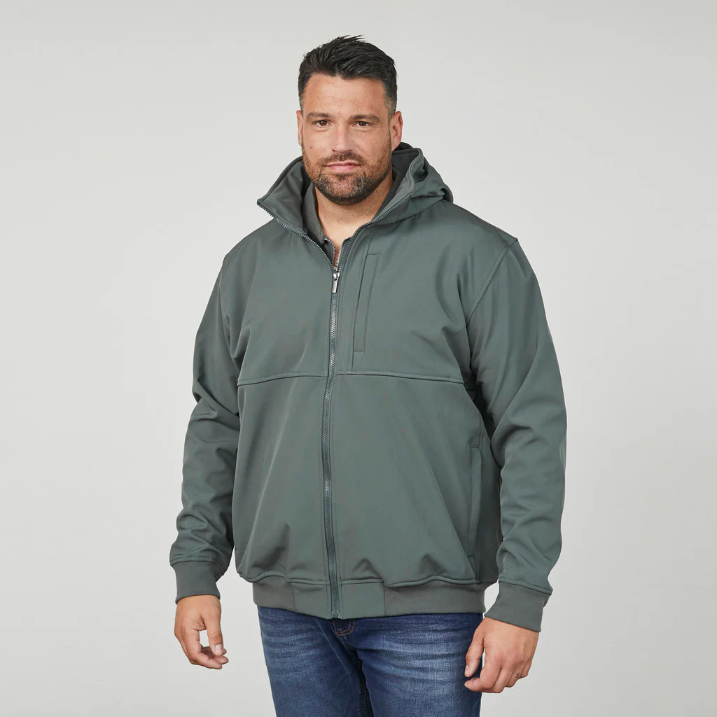 Soft shell Jacket w/detachable hood - Image 2