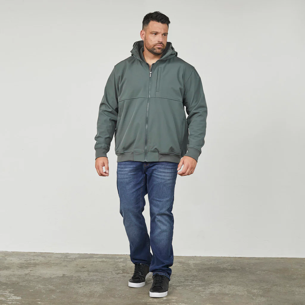 Soft shell Jacket w/detachable hood - Image 3