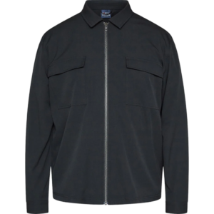 Full zip overshirt suit style